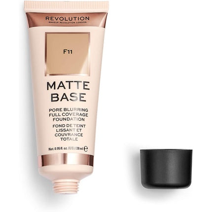 Fond de ten, Revolution, Matte Base F11, 28ml, bej