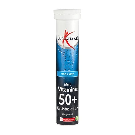 Tablete Efervescente Lucovitaal Multi 50+ Aroma Portocală