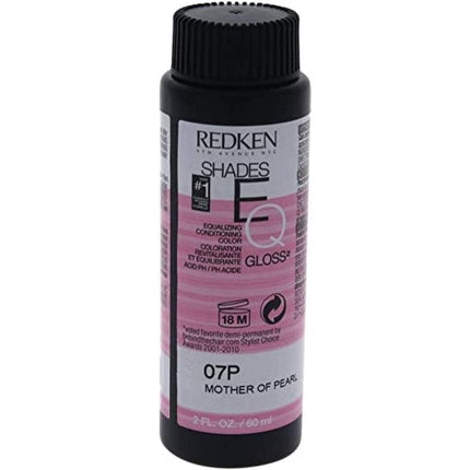 Redken Shades EQ Hair Coloring, 07P Mother of Pearl, 60ml