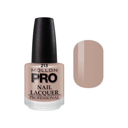 Vernis Mollon Pro, Nail Lacquer 213 Nude Pearl, 15 ml