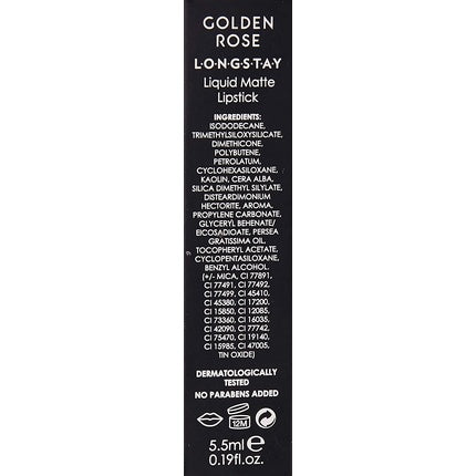 Ruj lichid Golden Rose LongStay, mat, nuanța 20, 5.5ml