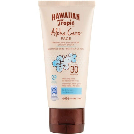 Cremă protectoare solară, Hawaiian Tropic, Aloha Care SPF30, 90ml