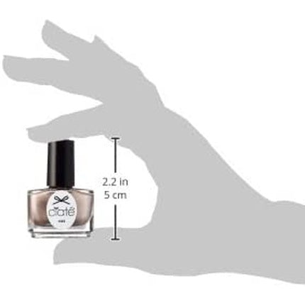 Ciaté London Mini Gelology Goal Digger, 5 ml, gel de unghii, bej cu sclipici