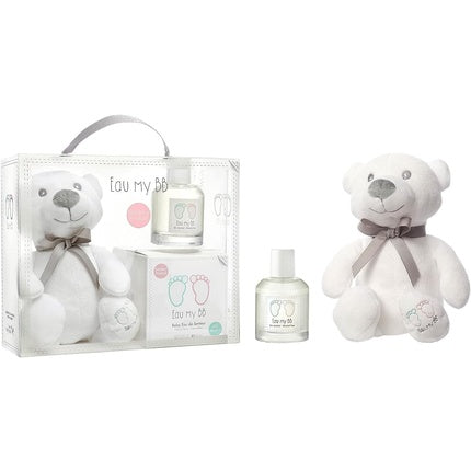 Set Parfum Eau My Bb, Ursuleț, 60ml, Alb