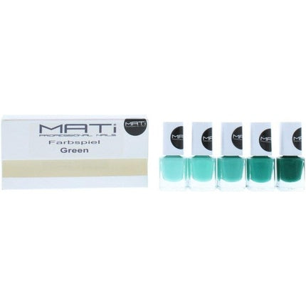 Lac de unghii, Mati, verde, 5 ml
