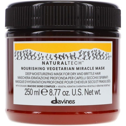 Mască de păr Davines Nourishing Vegetarian Miracle Mask, 250 ml