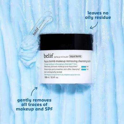 Belif Aqua Bomb Cleansing Balm, Makeup Remover, Hidratant, Fără Reziduuri Grase