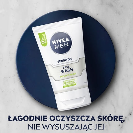Gel demachiant sensibil, Nivea, 123g