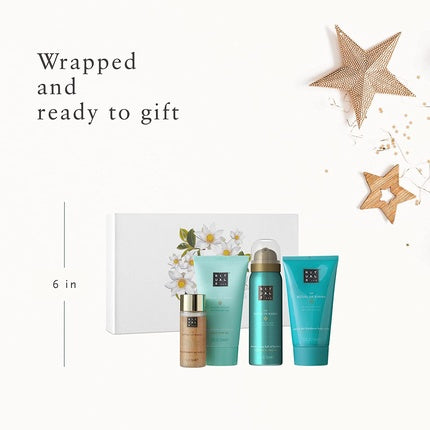 Set cadou baie, Rituals, Karma, alb, turcoaz