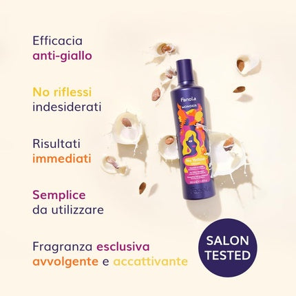 Fanola Celebration Kit - Șampon Anti-Galben și Spray de Protecție, 350 g