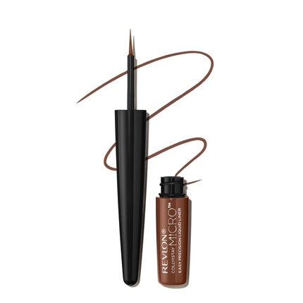 Revlon Colorstay Micro Easy Precision Liquid Liner, 302 What The Fudge, Culoare maro