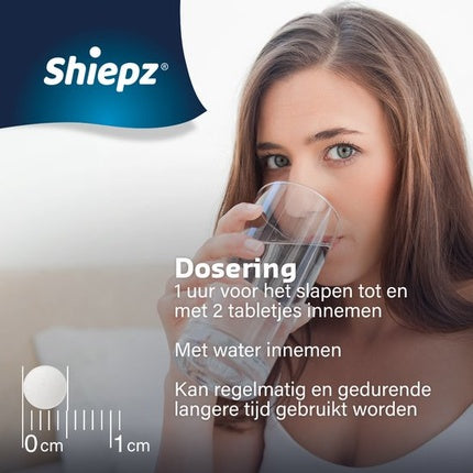 Supliment, Shiepz, Melatonină Time Release 0,1mg, 500 tablete