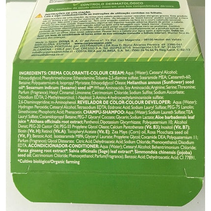 Colorant Permanent pentru Păr Corpore Sano No 5 Light Chestnut, 140ml