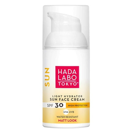Cremă facială cu SPF 30, Hada Labo Tokyo, Light Hydrator Sun Face Cream, 50ml