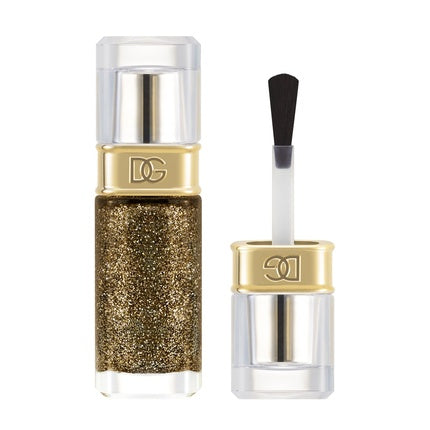 Lac de unghii Dolce & Gabbana Nailed It! cu glitter auriu