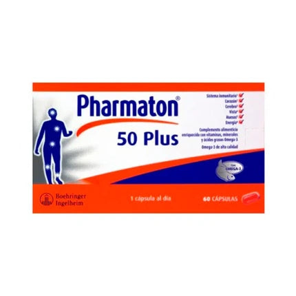 Supliment alimentar Pharmaton 50 Plus, 30 capsule