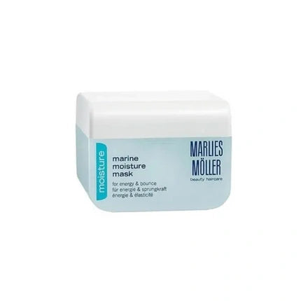 Mască hidratantă față, Marlies Möller, Moisture Marine Mask, albastru deschis, 125 ml