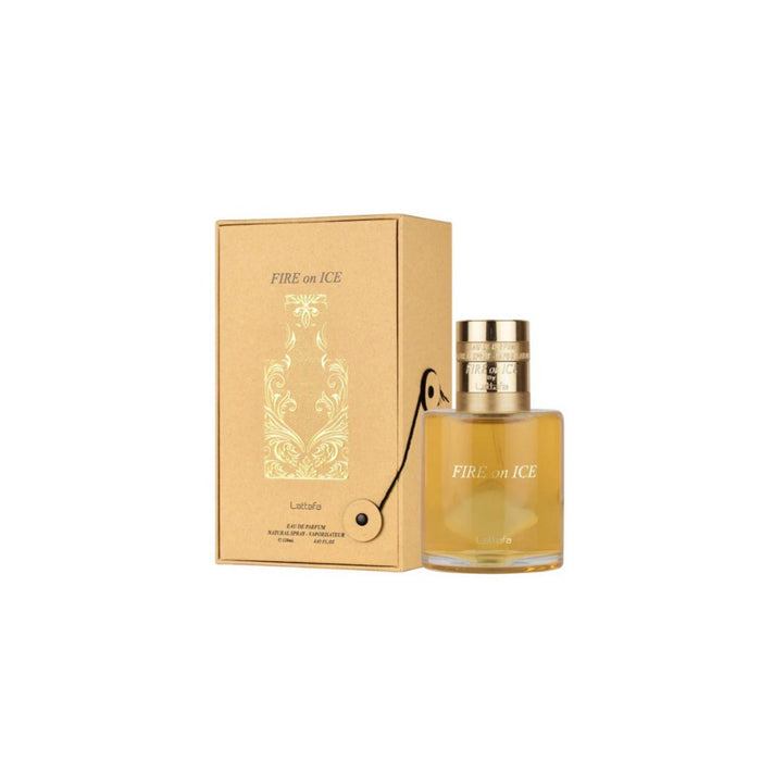Apă de parfum Lattafa Fire On Ice, unisex, 110 ml