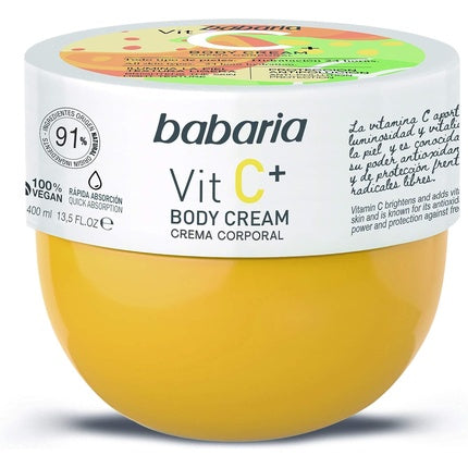 Cremă de corp, Babaria, Vitamina C, 400 ml
