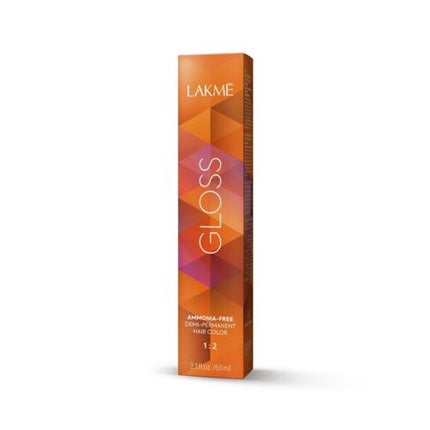 Vopsea de păr permanentă, Lakmé Gloss No. 5/22, ton bronzat, 60 ml