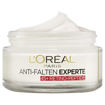Crema de față anti-îmbătrânire L'Oréal Paris, Anti-Falten Experte Retino-Peptide 45+, 50 ml