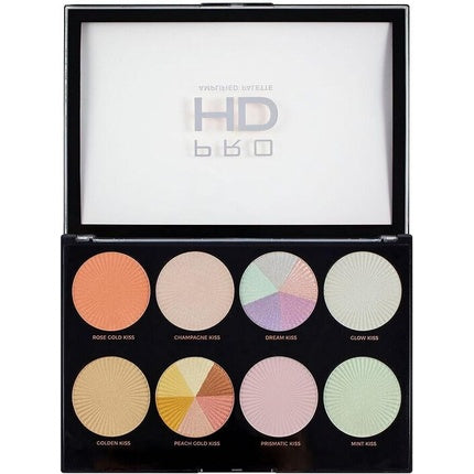 Paletă Highlighter Makeup Revolution Pro HD Glow Getter