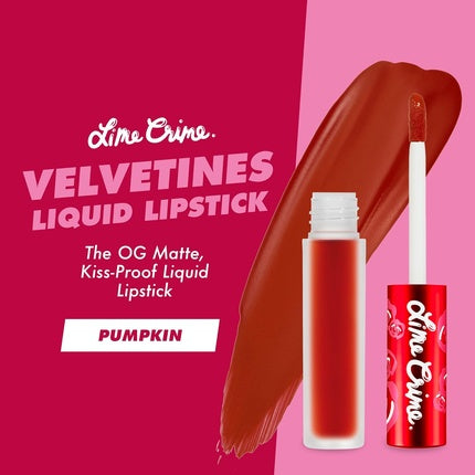 Ruj lichid, Lime Crime, Velvetines, roșu cărămiziu