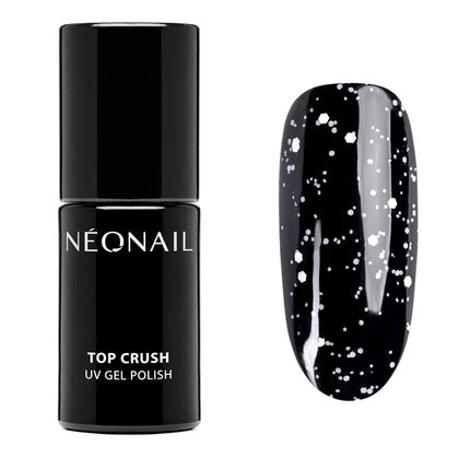 Lac unghii, Néonail, Gel UV Top Crush White Gloss, 7.2ml