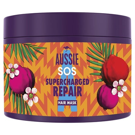 Masca pentru par, Aussie, SOS Supercharged Repair, 450ml