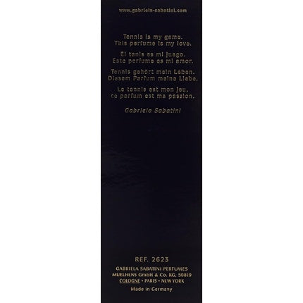 Eau De Toilette Gabriela Sabatini, 60ml, auriu