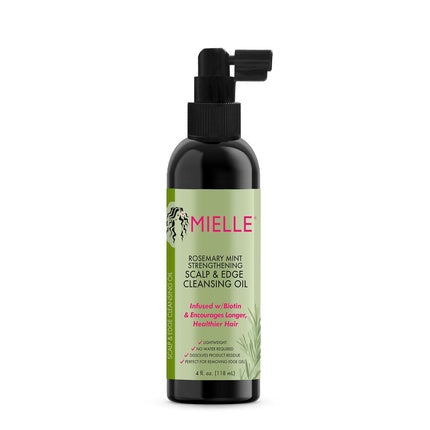 Ulei Curățător pentru Scalp și Marginile Părului, Mielle Organics, Rosemary Mint, 4 Oz