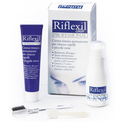 Riflexil Color Professional, Tinctură permanentă pentru păr negru, 100 g