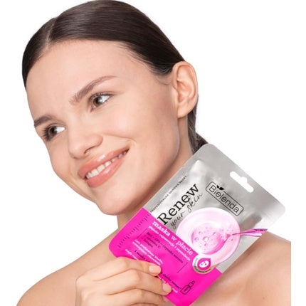 Mască facială Bielenda Renew Your Skin Deeply Regenerating & Stimulating, roz