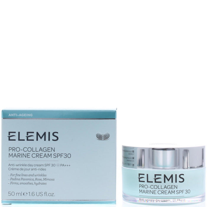 Cremă de față Elemis Pro-Collagen Marine, antirid, de zi, SPF 30, 50 ml