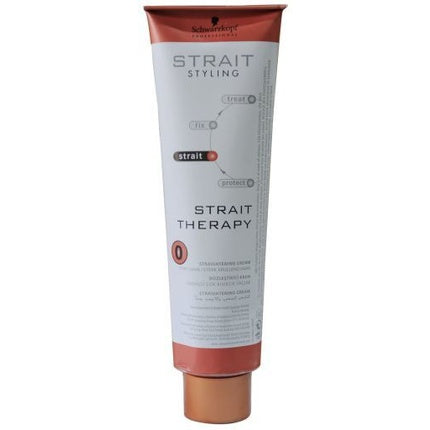 Cremă de coafat Schwarzkopf Professional Strait Therapy pentru păr foarte creț, 300 ml