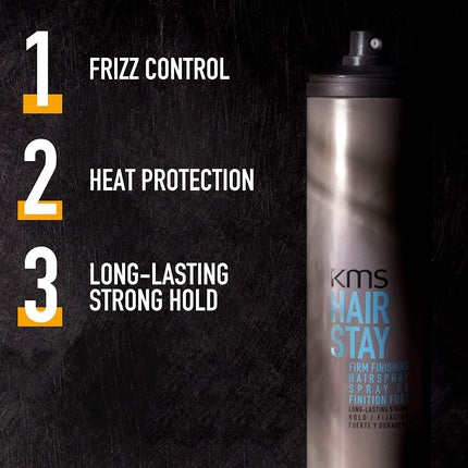 Spray fixativ, KMS, HairStay, gri 300ml