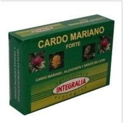 Supliment capsule Integralia Milk Thistle Forte, eco 60 buc
