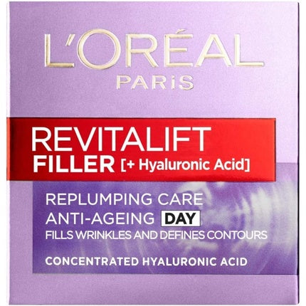 Cremă de zi anti-îmbătrânire, L'Oréal, Revitalift Filler Renew, 50ml