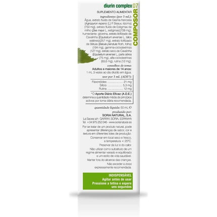 Complex hidratant, Soria, Composor 07, 50ml