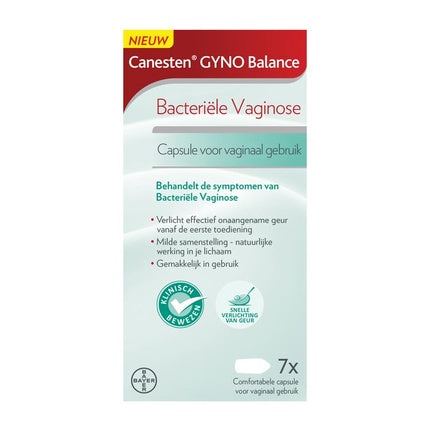 Capsule vaginale Canesten GYNO Balance, 7 buc, alb