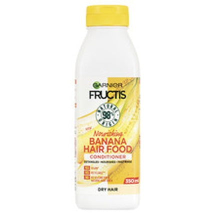 Condiționer Garnier Fructis Hair Food Banana, 350 ml, pentru păr uscat