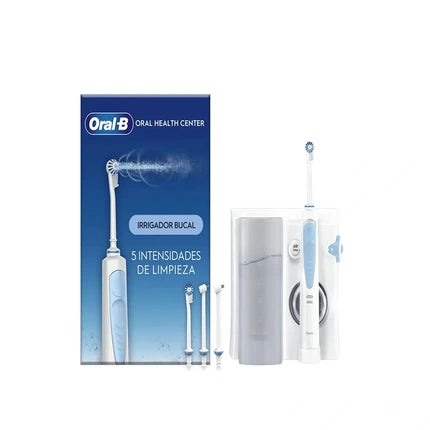 Irigator Bucal Oral-B Oxyjet MD20, 5 intensități de curățare, alb și albastru
