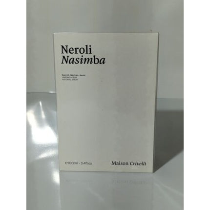 Eau de Parfum, Maison Crivelli, Neroli Nasimba, alb, 100ml