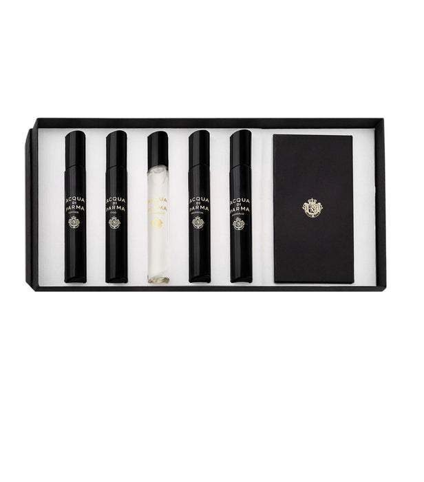 Set Acqua di Parma Signatures Of The Sun, pentru bărbați, 5 miniaturi de apă de parfum