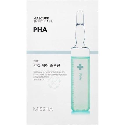 Masca fata, Missha, Mascure Sheet, PHA