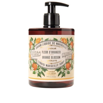 Panier Des Sens Marseille Orange Blossom Liquid Soap 500ml - Made in France
