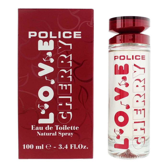 Apă de toaletă Police Love Cherry, pentru femei, 100 ml