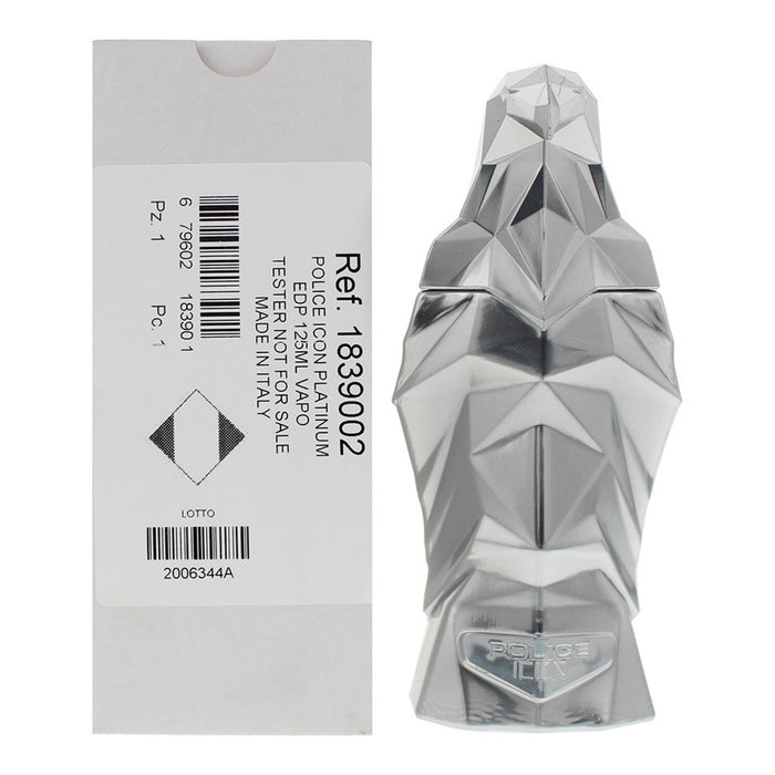 Apă de parfum Police Icon Platinum, pentru bărbați, 125 ml, tester