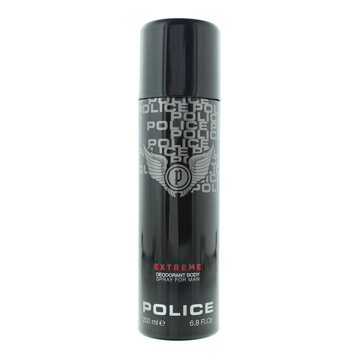 Deodorant spray Police Extreme, pentru bărbați, 200 ml