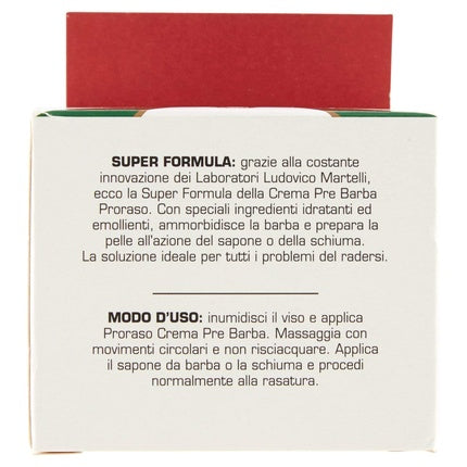 Cremă Pre Shave Proraso Albă 100ml